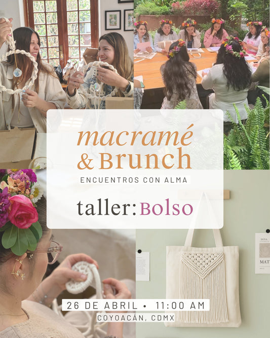 Taller: Bolso Artemisa - Macramé