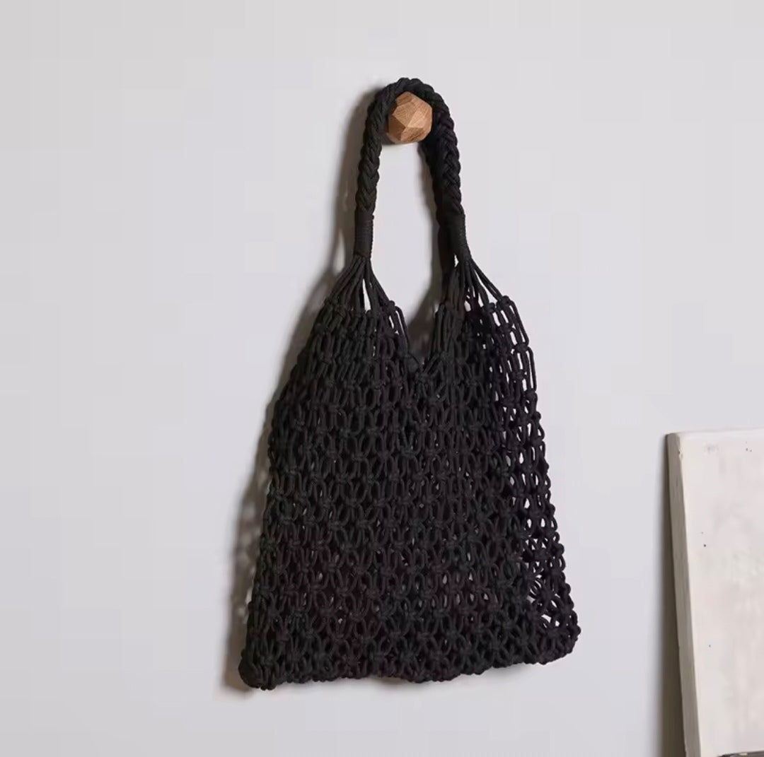 Tote bag macramé