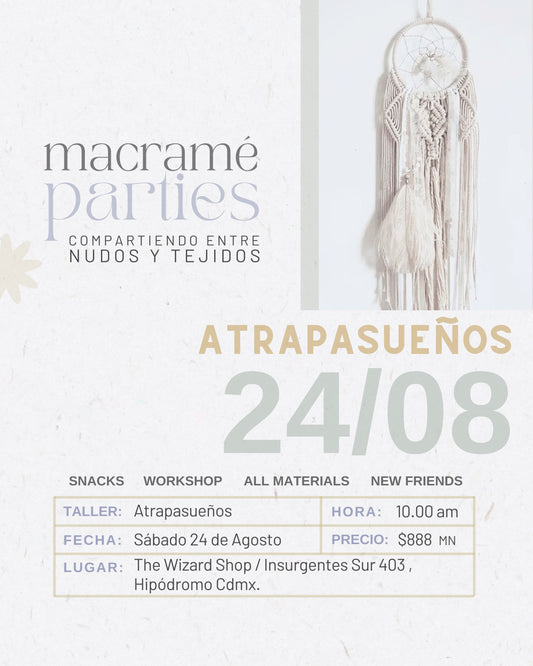 Taller Atrapasueños Agosto